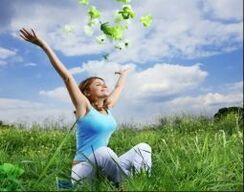 You can get infected with helminths in nature