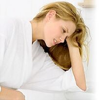 Poor sleep in a woman is a symptom of the presence of parasites