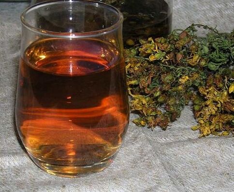 herbal decoction for cleaning parasites