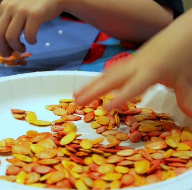 Most pumpkin seed recipes for adults are also suitable for children, just with a reduction in volume